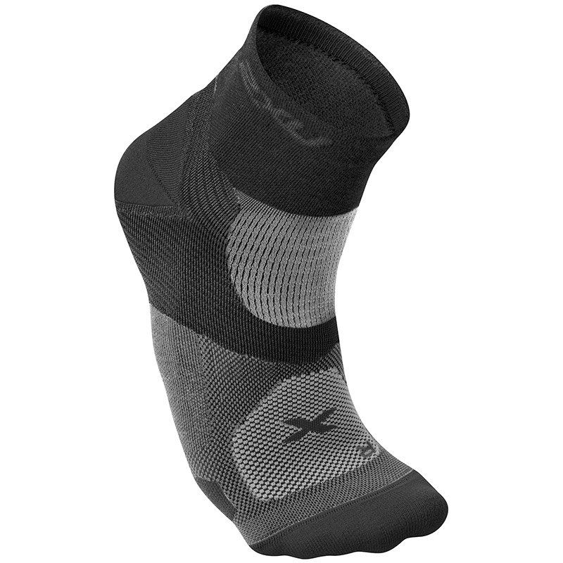Мужские зимние носки для длинных дистанций Vectr 2XU MQ3521e (чёрный / чёрный)
