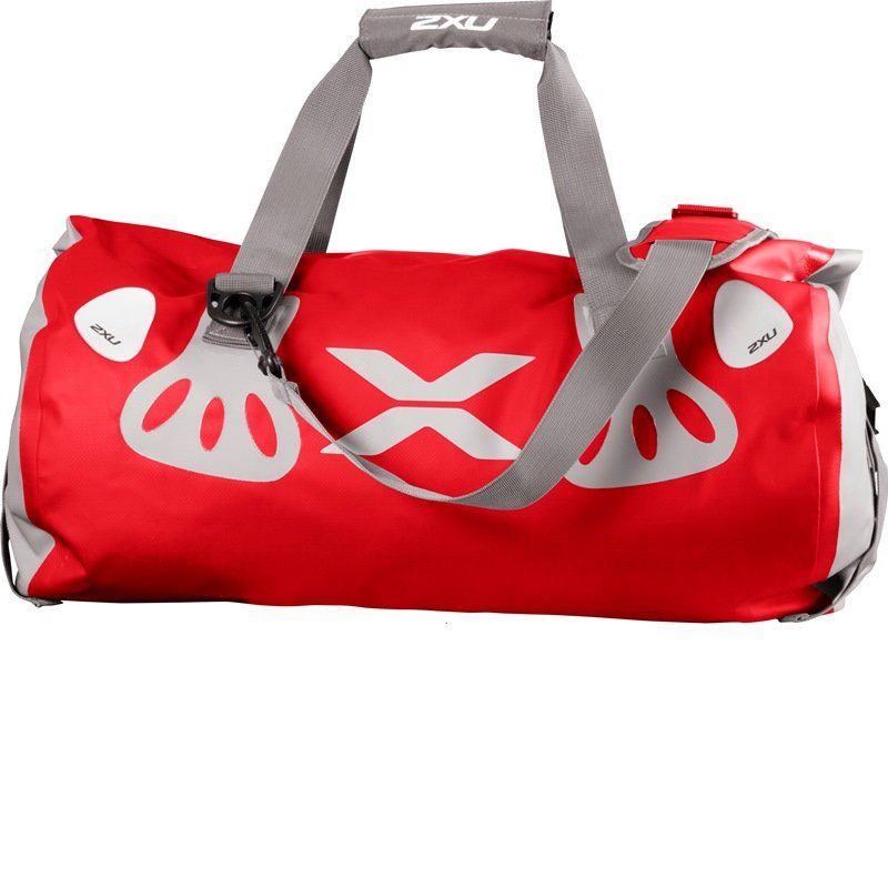Бесшовная водонепроницаемая сумка 2XU UQ2158g (красный / серый)