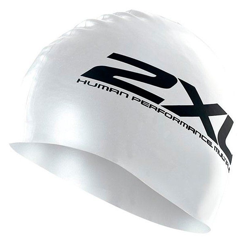 Силиконовая шапочка для плавания 2XU US1355f (серебряный / серебряный)