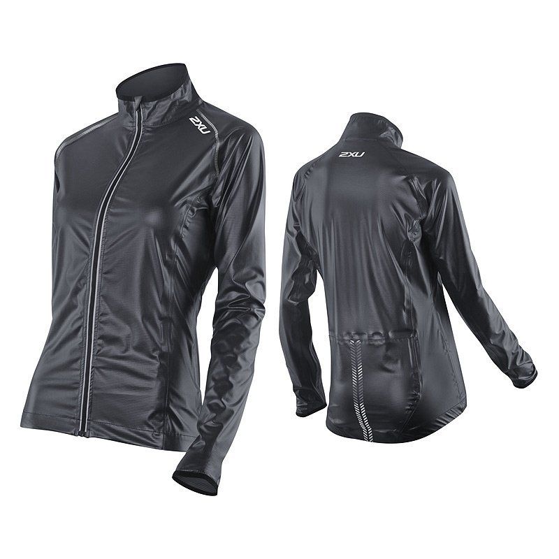 Женская куртка для велоспорта 2XU WC3009a (чёрный / чёрный)