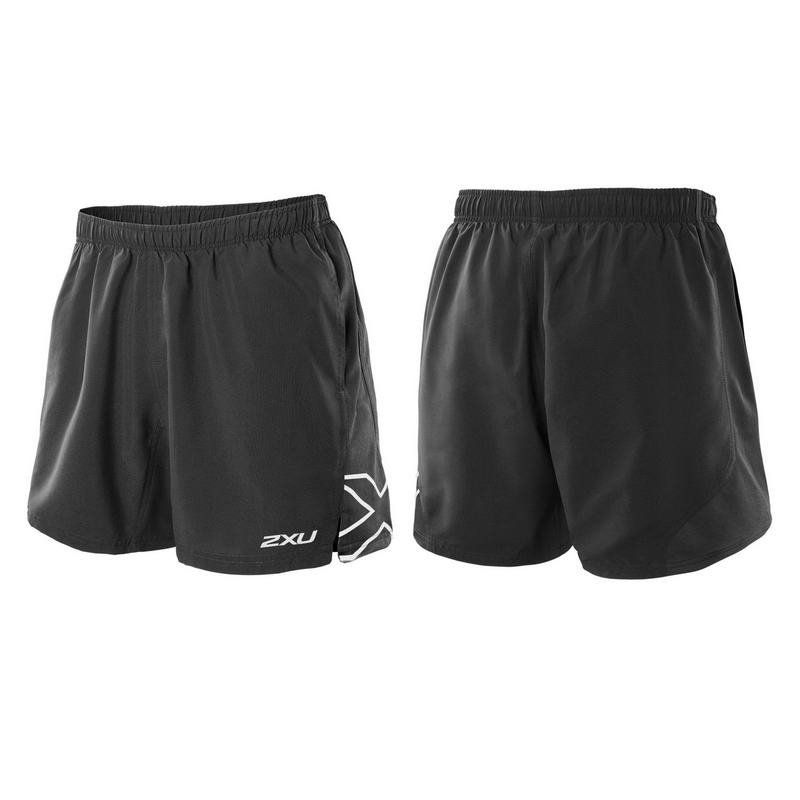 Мужские шорты для бега 2XU MR3146b (чёрный / чёрный)