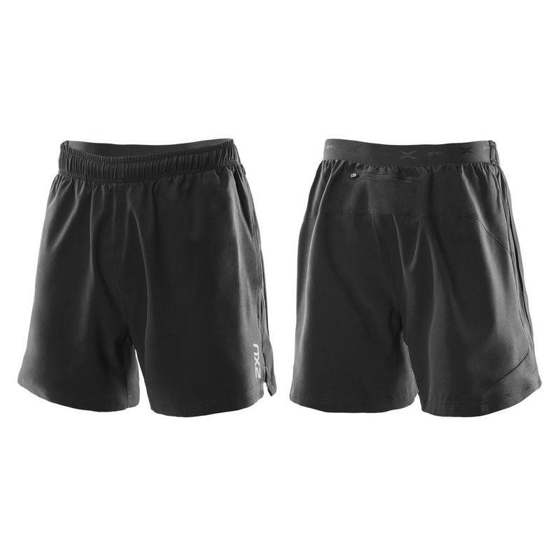 Мужские шорты для бега 2XU MR3151b (чёрный / чёрный)