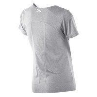Женская футболка 2XU WR2071a (светло-серый марле / светло-серый марле)