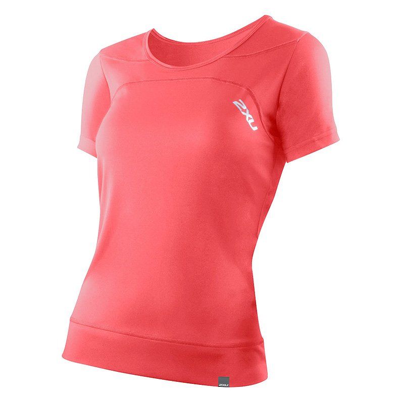 Женская футболка 2XU WR2335a (розовый / розовый)