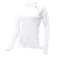 Женская футболка с длинным рукавом 2XU WR2581a (белый / белый)