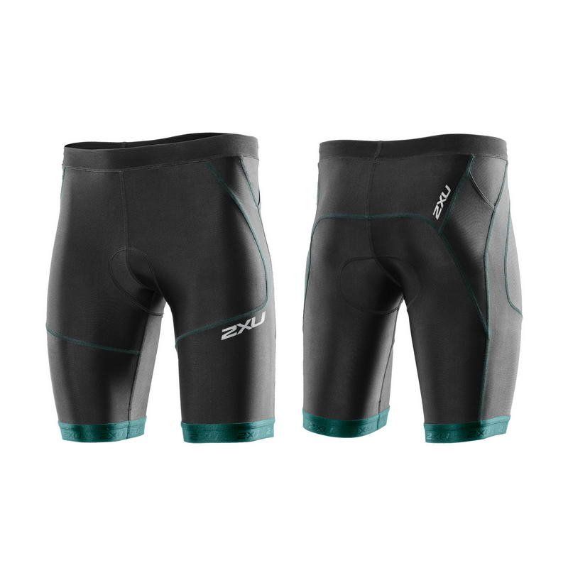 Мужские шорты для триатлона 2XU MT2704b (чёрный / лазурный)
