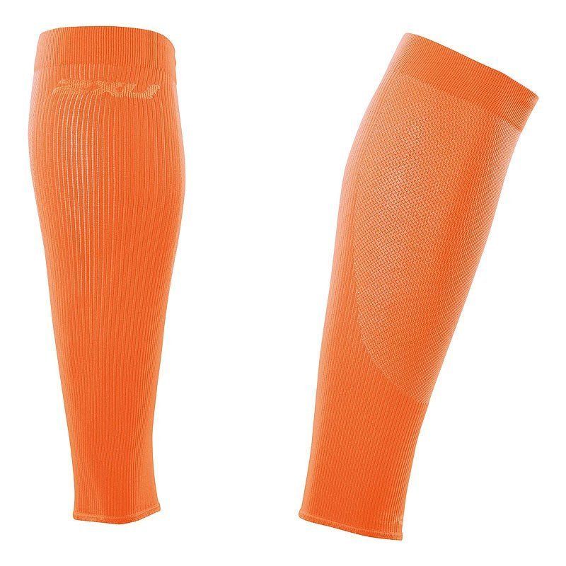 Компрессионные гетры для бега 2XU UA2762b (оранжевый / оранжевый)