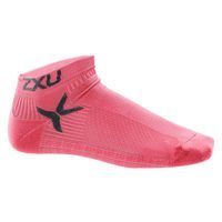 Женские низкие спортивные носки 2XU WQ1904e (кораллово-розовый / кораллово-розовый)