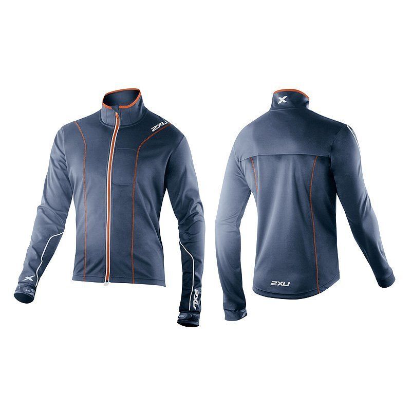 Мужская куртка G:2 2XU MR2971a (голубой / оранжевый)