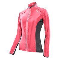 Женская спортивная куртка для бега 2XU WR2830a (кораллово-розовый / тёмно-серый)
