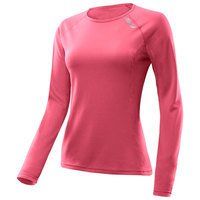 Женская футболка с длинным рукавом 2XU WR3003a (кораллово-розовый / кораллово-розовый)