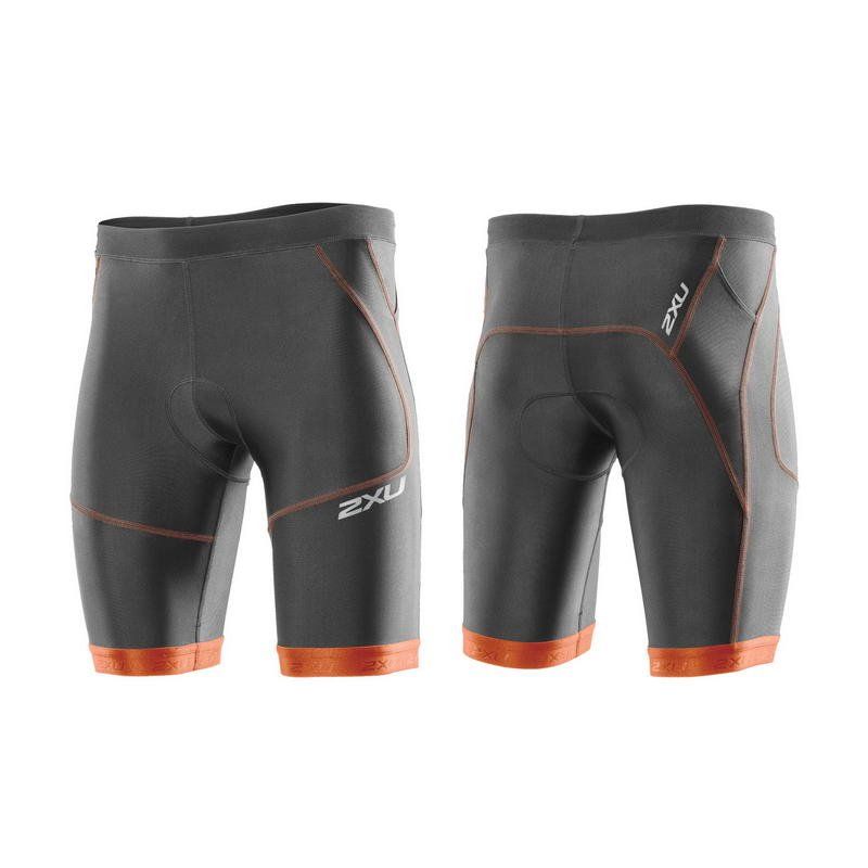 Мужские шорты для триатлона 2XU MT2704b (серый / оранжевый)