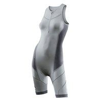 Женский компрессионный костюм для триатлона 2XU WT2690d (серый / серый)