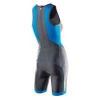 Женский компрессионный костюм для триатлона 2XU WT2706d (серый / синий)