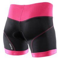 Женские компрессионные шорты для триатлона 2XU WT2708b (чёрный / розовый)
