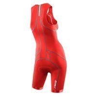 Женский компрессионный костюм для триатлона 2XU WT2718d (красный / красный)