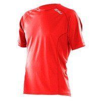 Мужская футболка с короткими рукавами 2XU MR2311a (красный / красный)