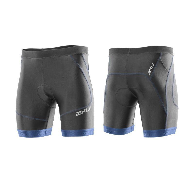 Мужские шорты для триатлона 2XU MT2705b (серый / небесно-синий)