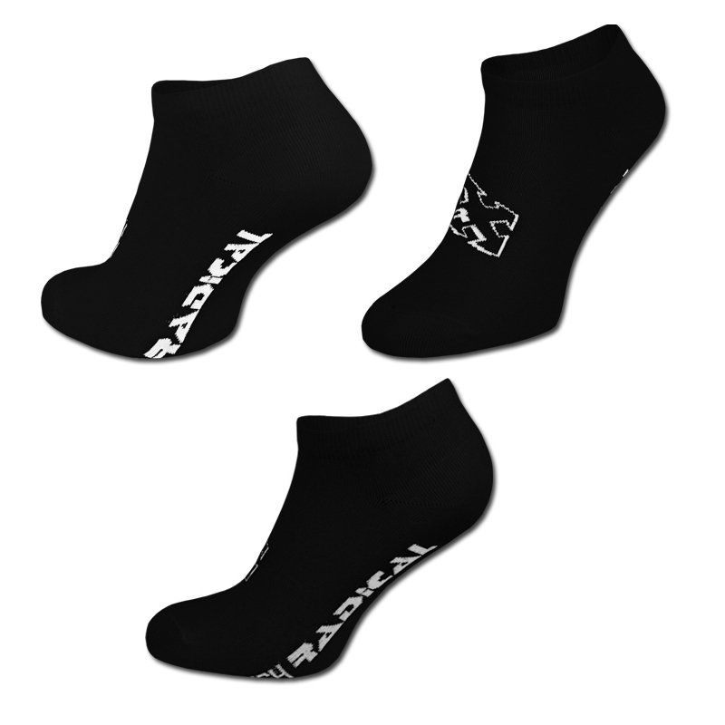 Носки спортивные короткие Radical Nando (Польша) черный (r2211)