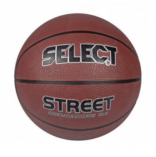 Мяч баскетбольный Select Basket Street Brown-Black-Silver 205770-218