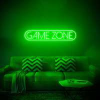 Неоновая LED вывеска Игрозона (GAME ZONE)