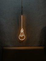Неоновая LED вывеска NeonSignDecor Лампа винтаж 40х15 см + диммер в ПОДАРОК!